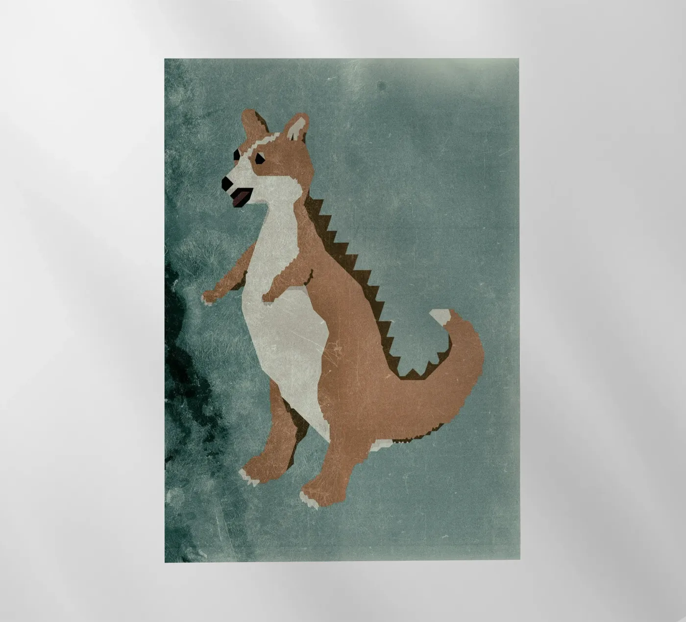 Corginnosaurus Rex pellicola backlit da Wagnerps