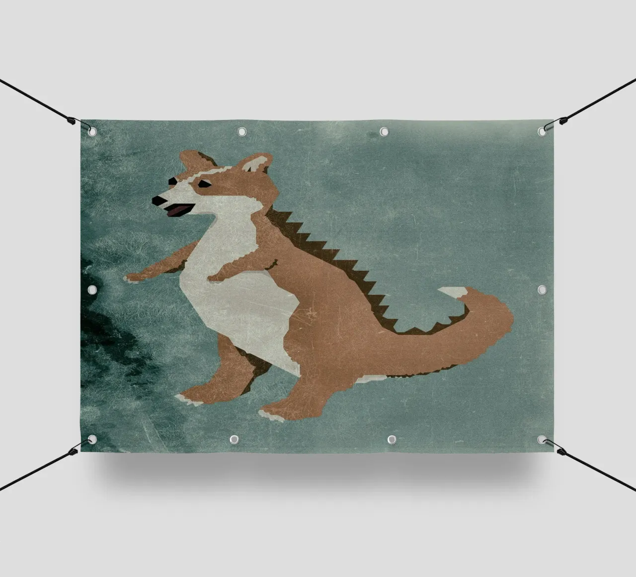 Corginnosaurus Rex telo in pvc da Wagnerps