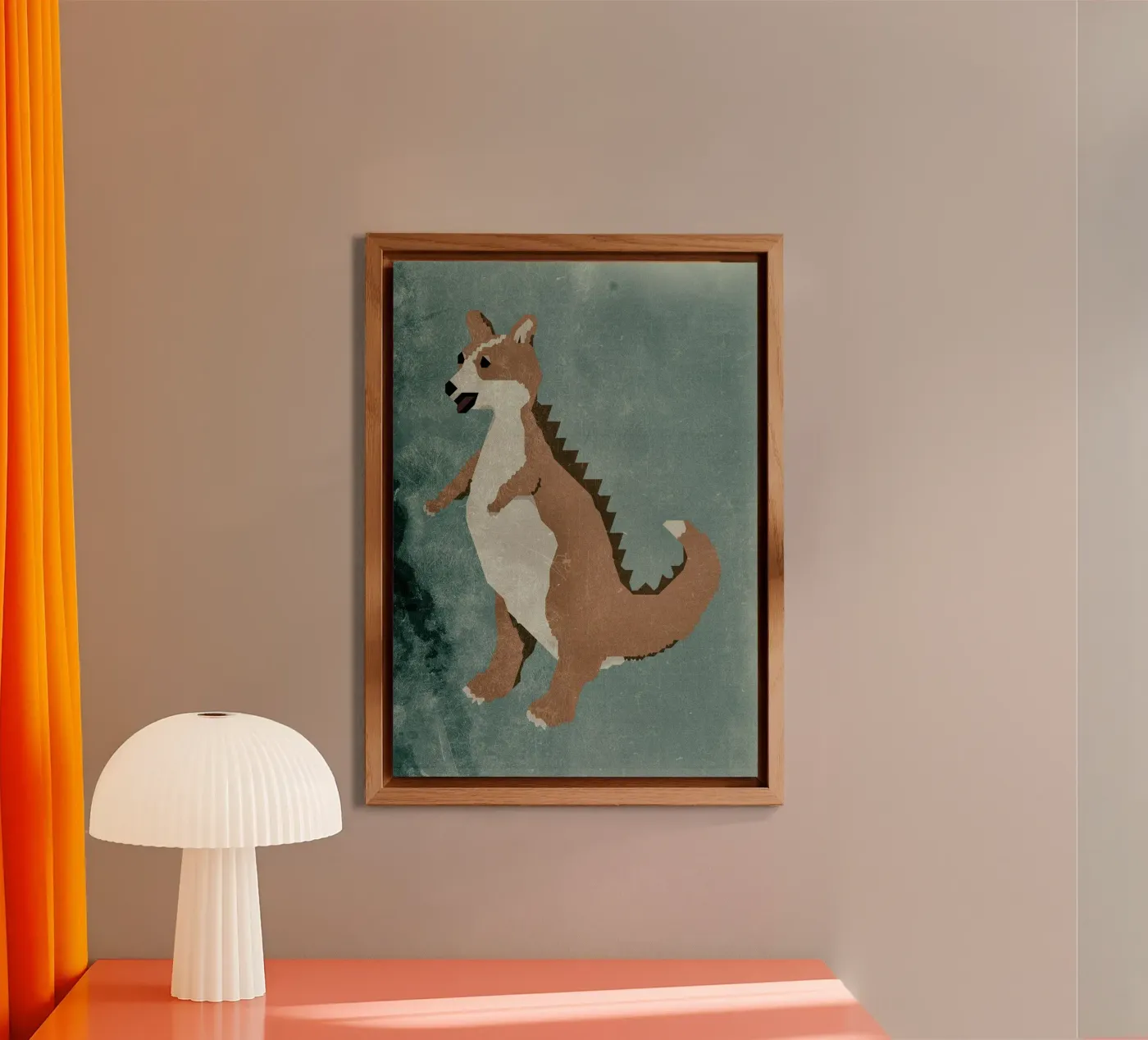 Corginnosaurus Rex pannello forex da Wagnerps