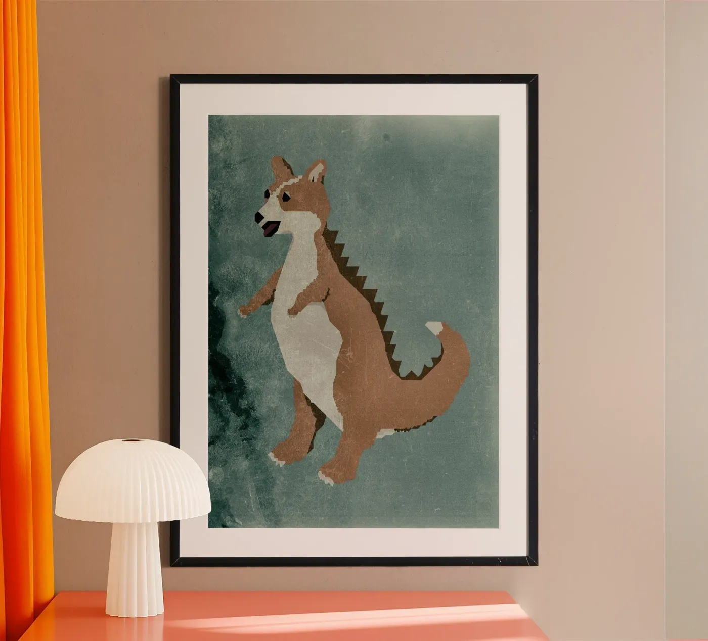 Corginnosaurus Rex poster da Wagnerps