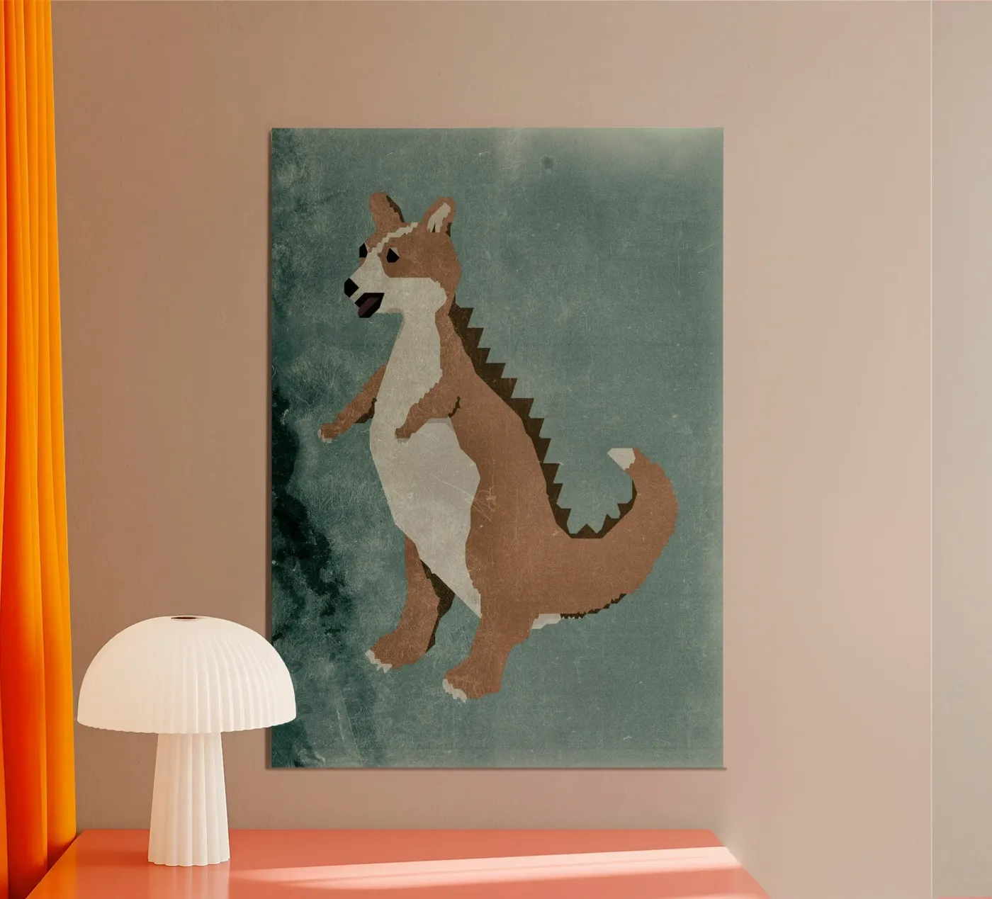 Corginnosaurus Rex poster da Wagnerps