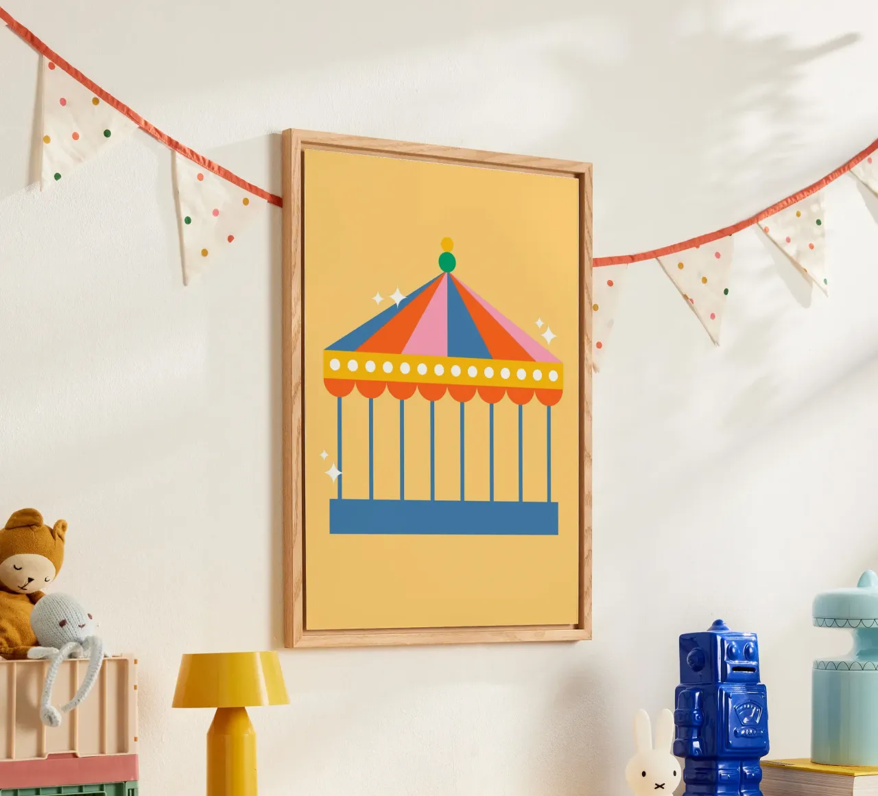 Carnaval Carousel Tent plexiglass da galihstudio