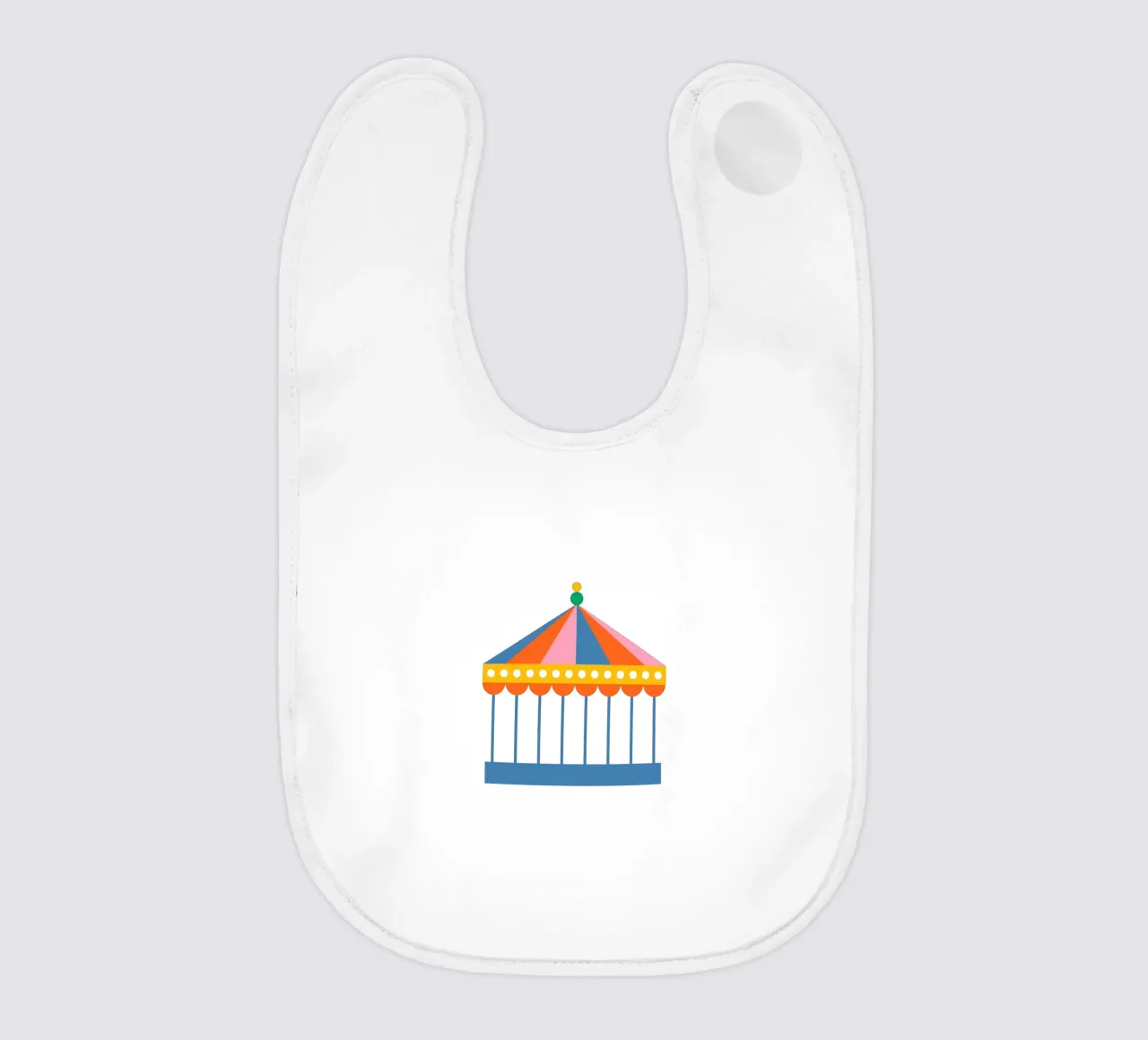 Carnival Carousel Tent bavaglino da galihstudio