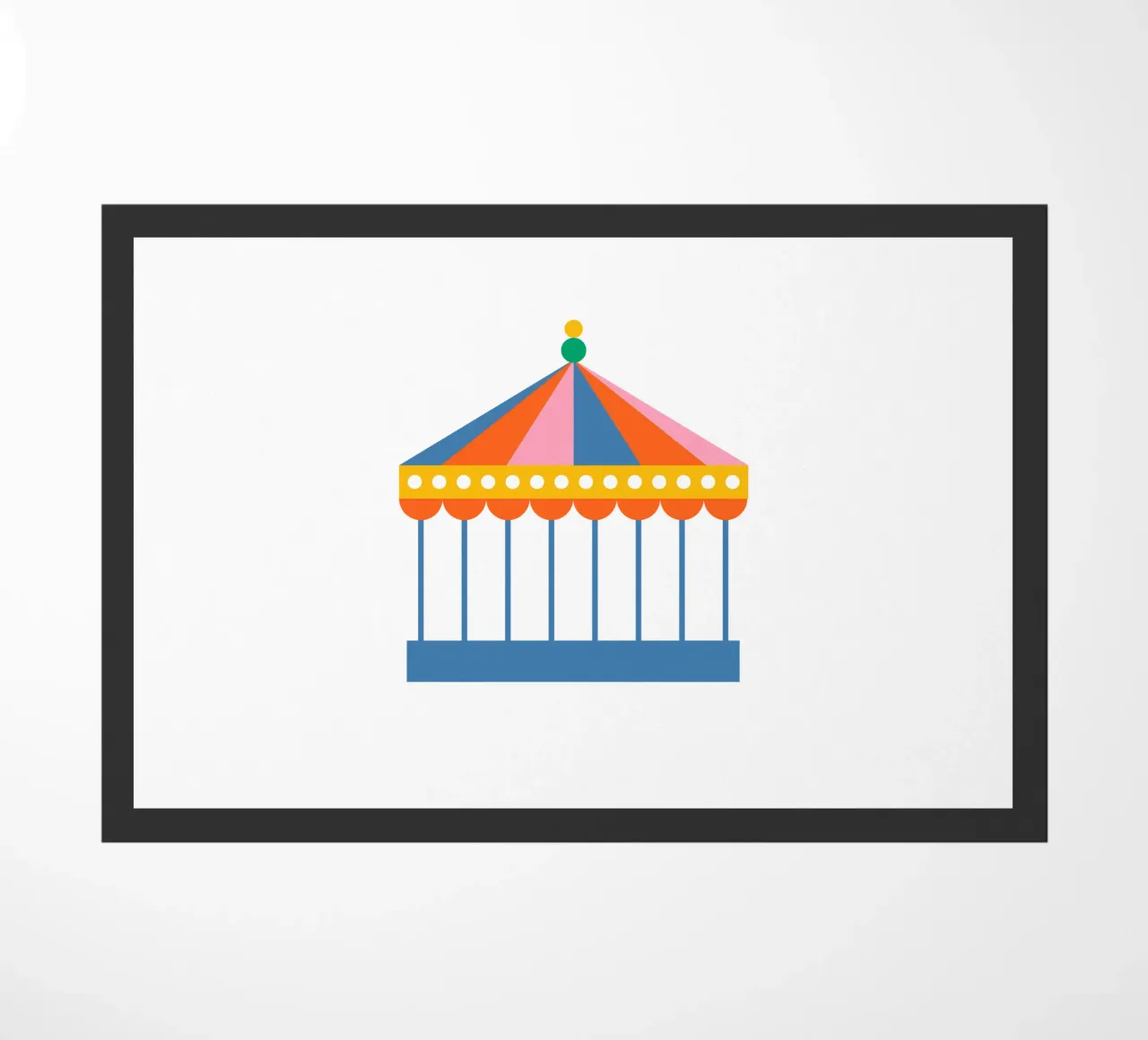 Carnival Carousel Tent zerbino da galihstudio