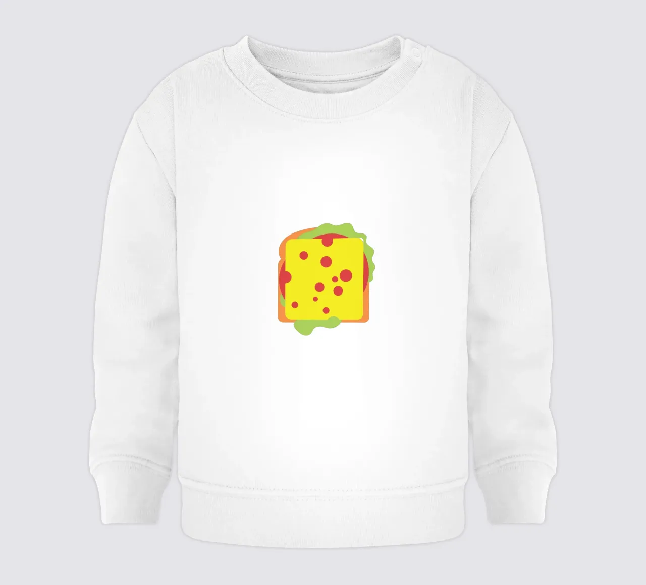 Sandwich and Cheese felpa neonato da galihstudio
