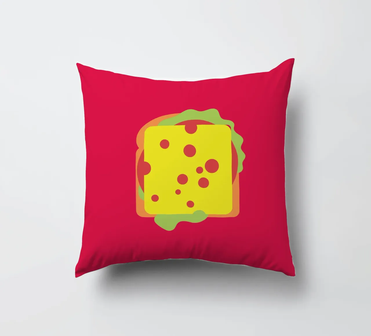 Sandwich and Cheese cuscino da galihstudio