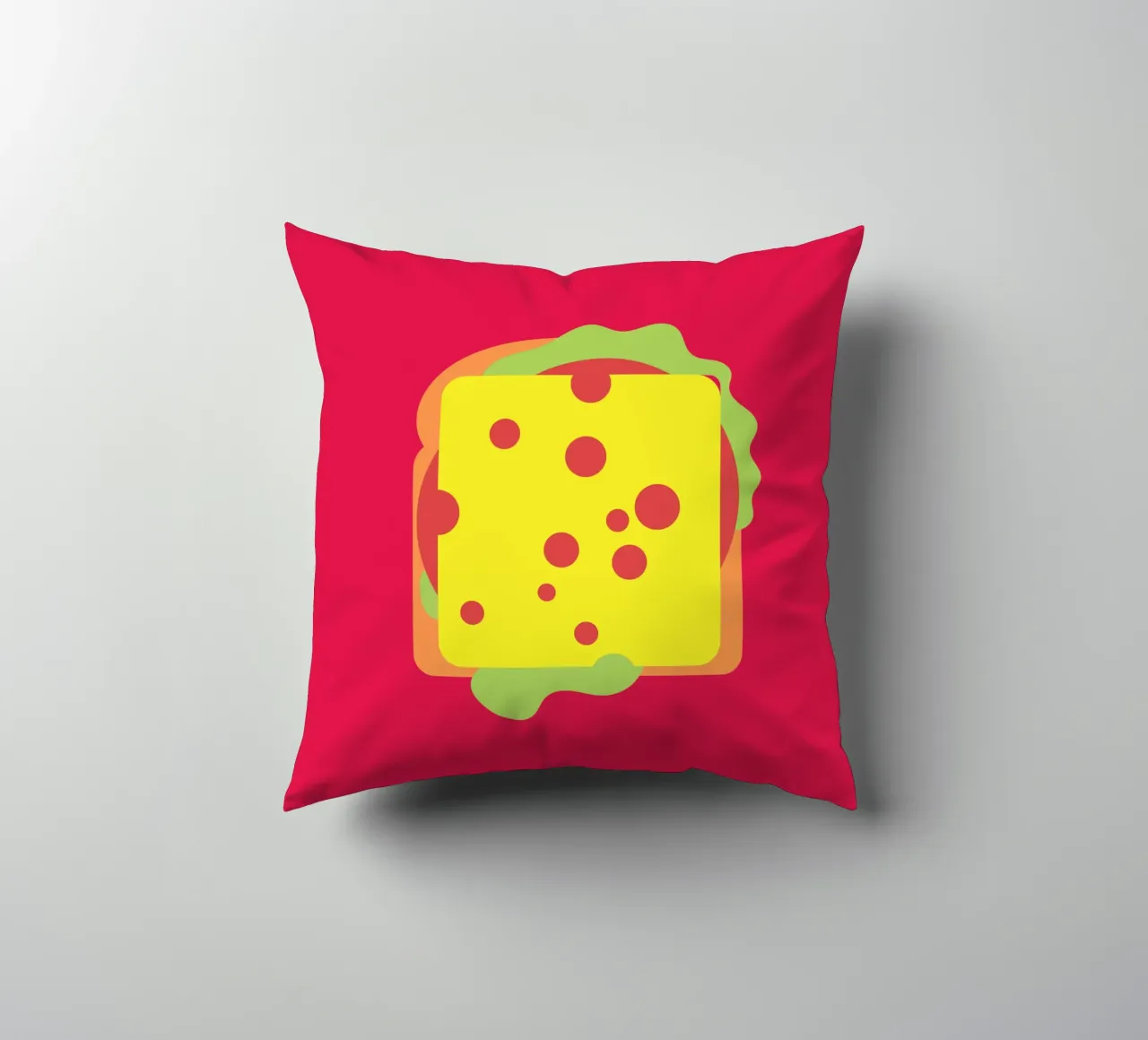 Sandwich and Cheese cuscino da galihstudio