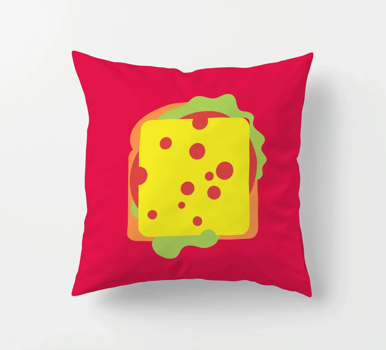 Sandwich and Cheese cuscino da galihstudio