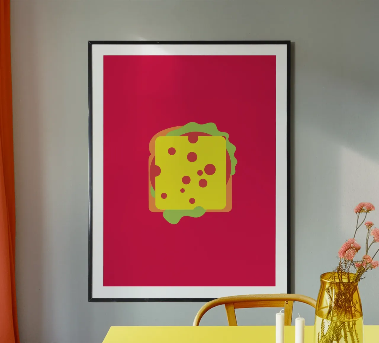 Sandwich and Cheese carta hahnemühle da galihstudio