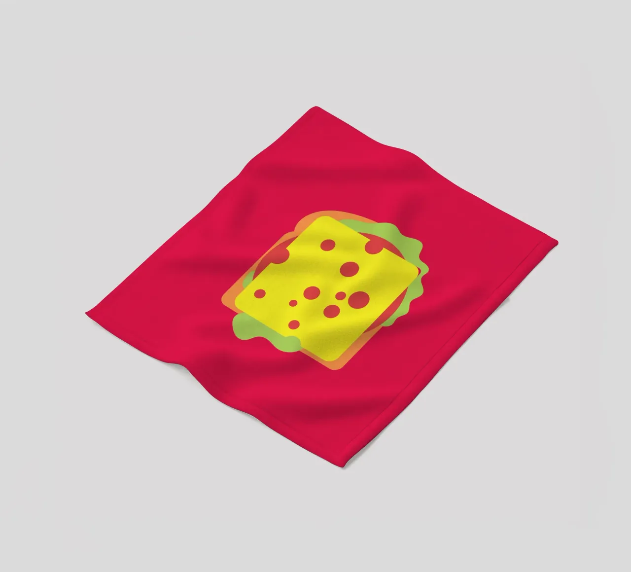 Sandwich and Cheese coperta in pile da galihstudio