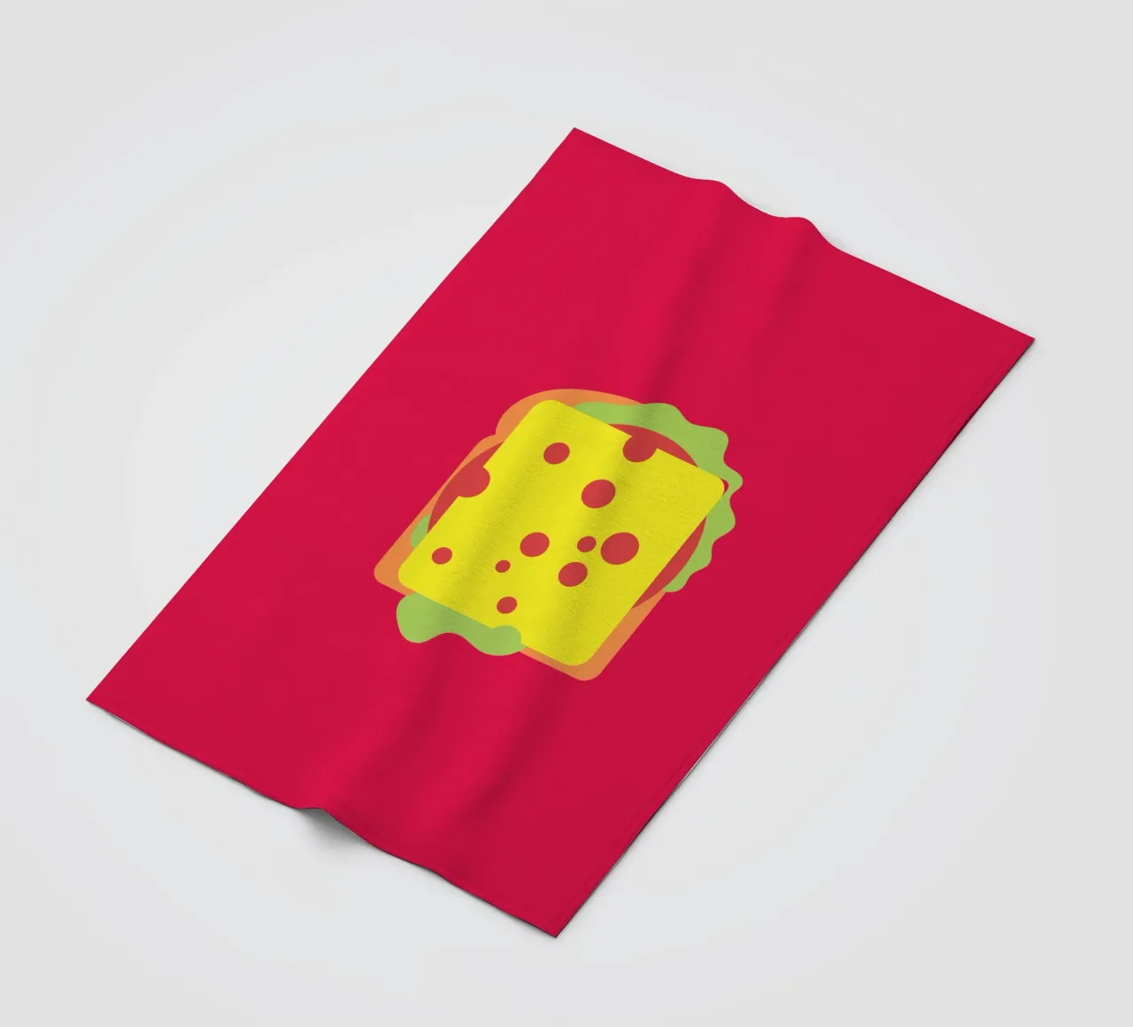 Sandwich and Cheese coperta in pile da galihstudio