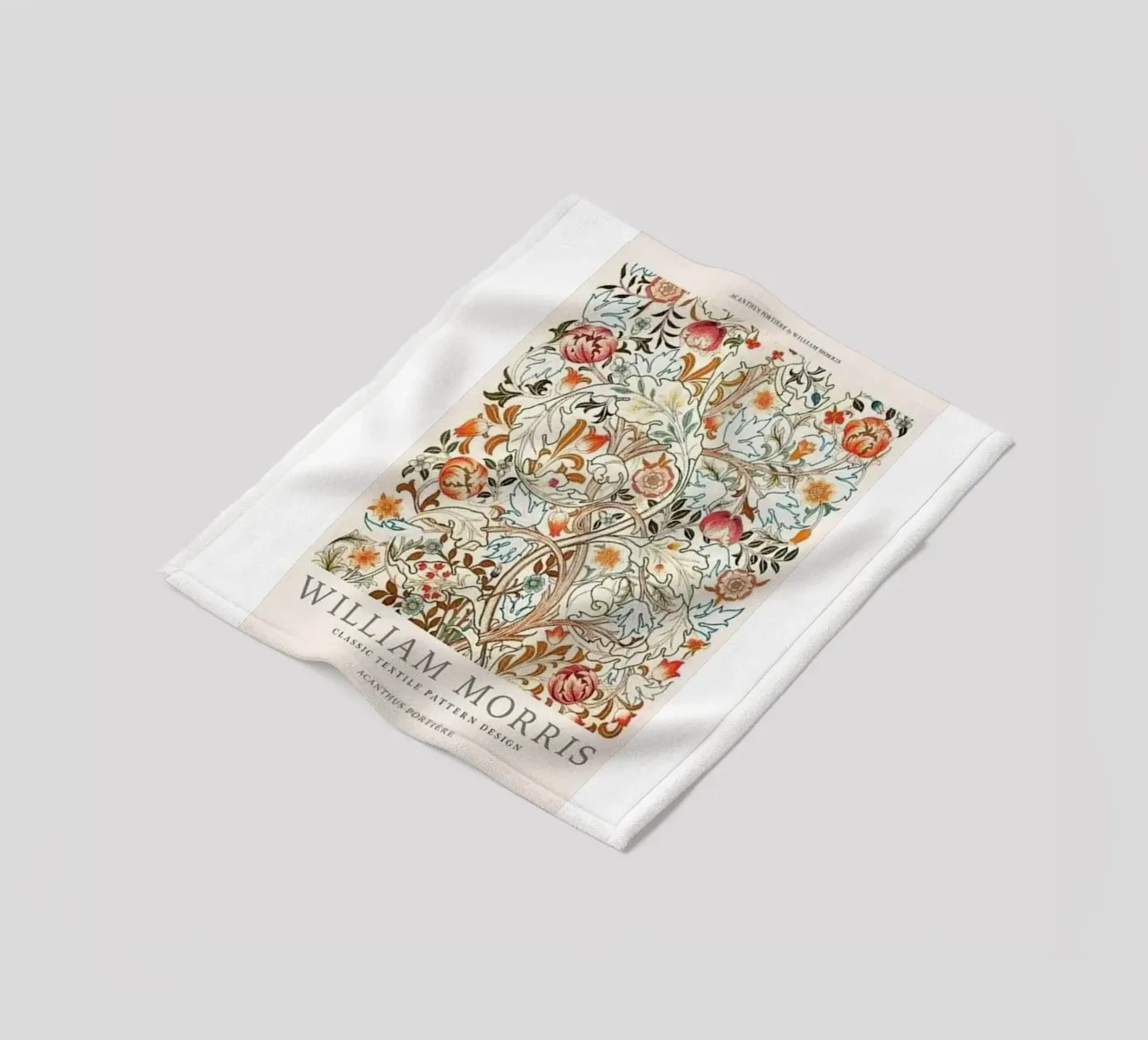 fiori immagine design william morris coperta in pile da komo store