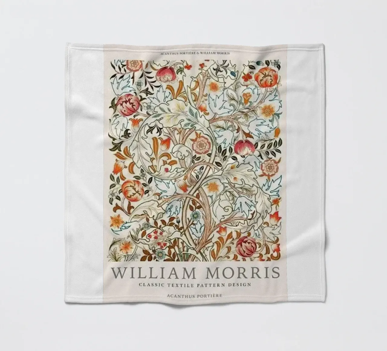 fiori immagine design william morris coperta in pile da komo store