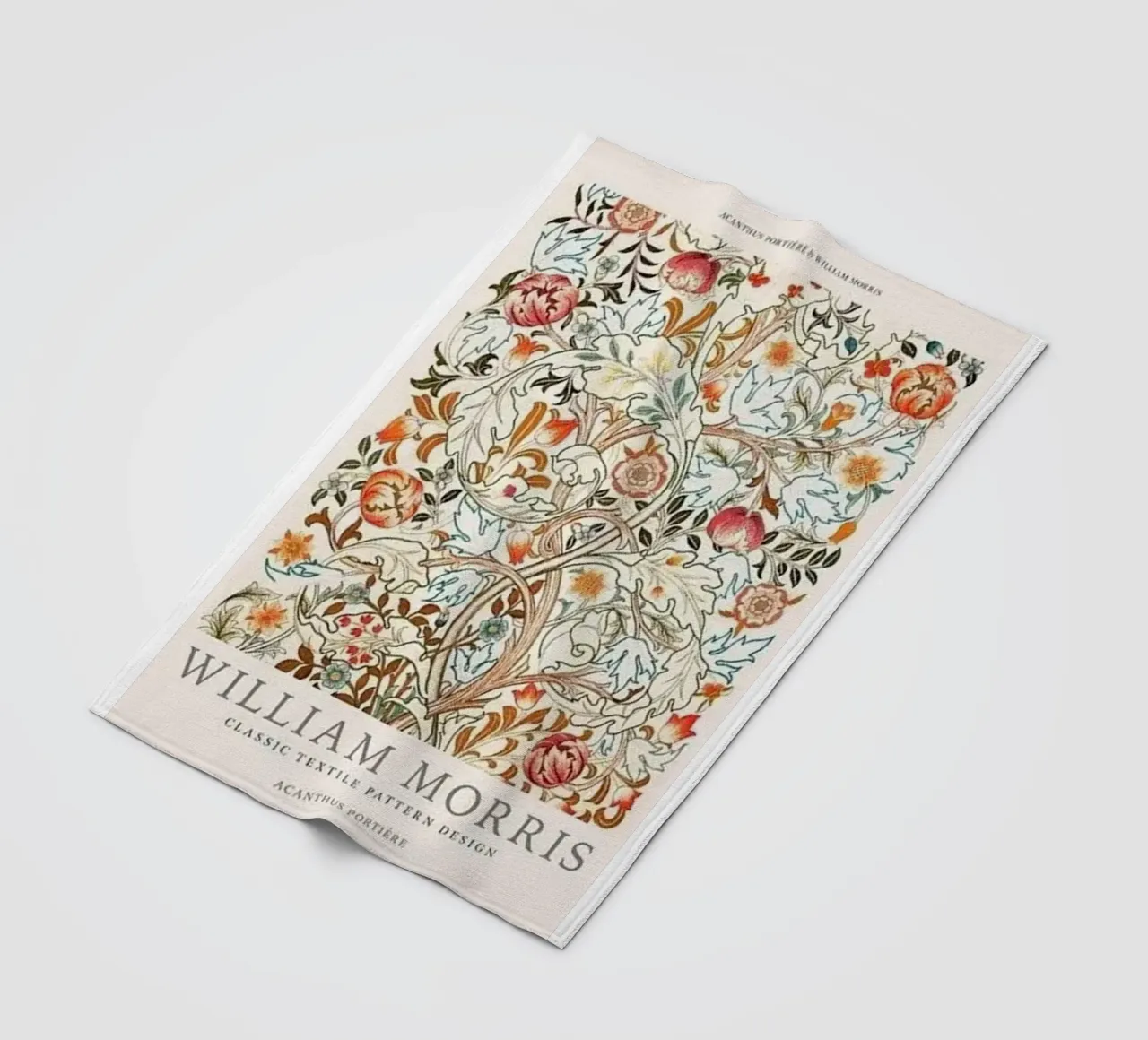 fiori immagine design william morris coperta in pile da komo store