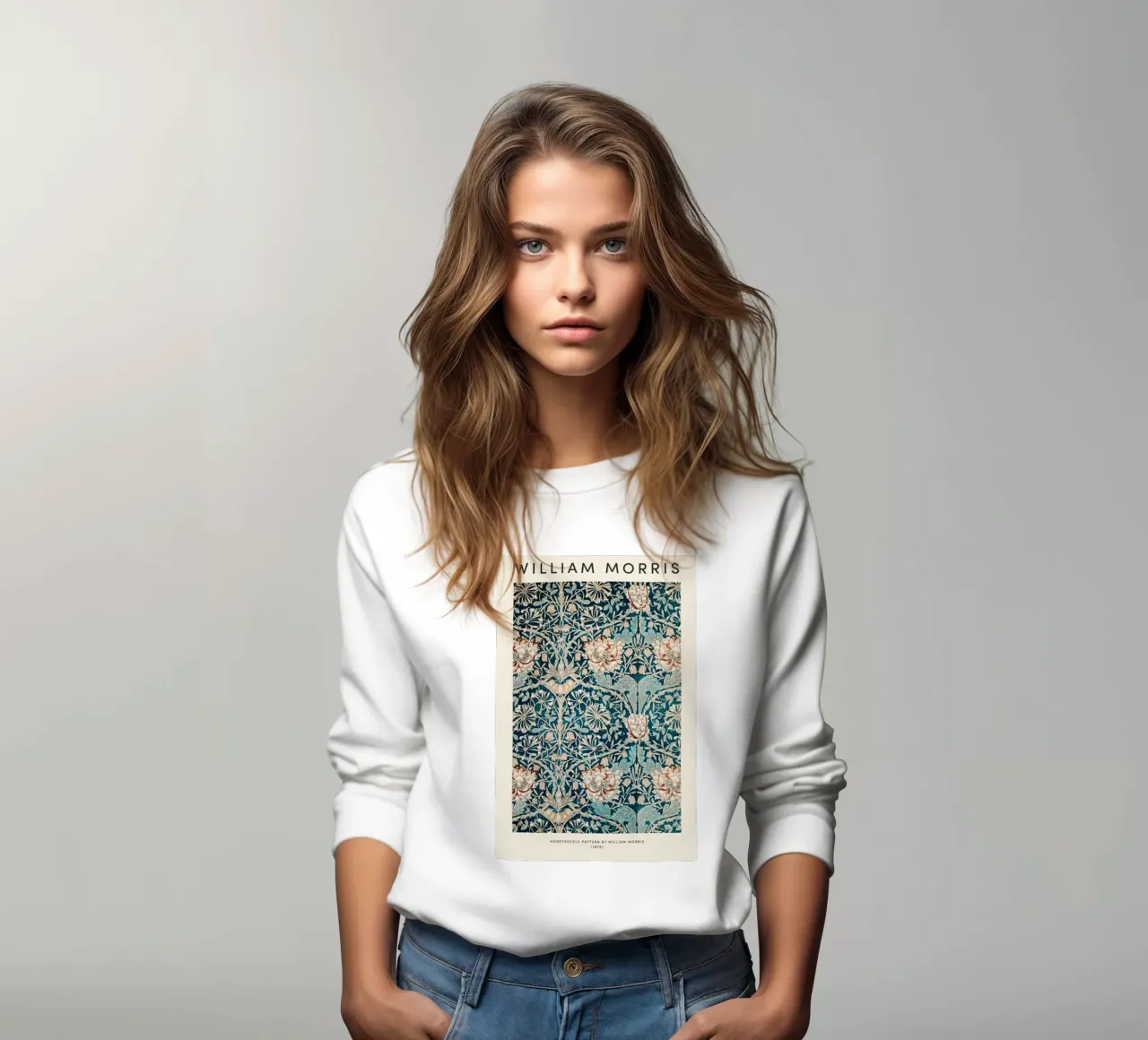 caprifoglio william morris felpa da komo store