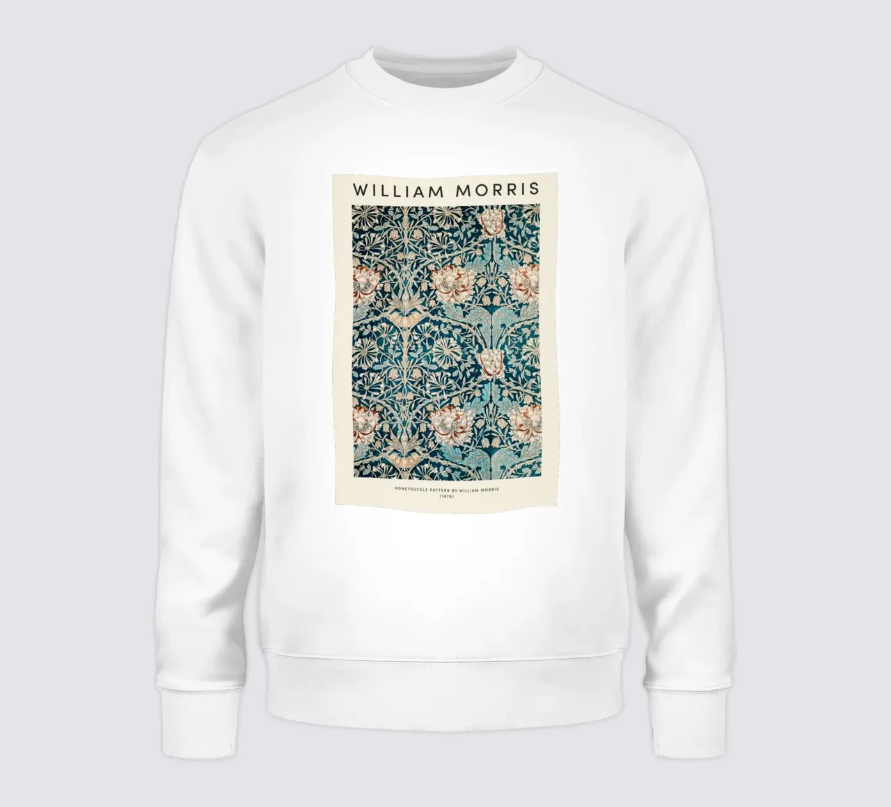 caprifoglio william morris felpa da komo store
