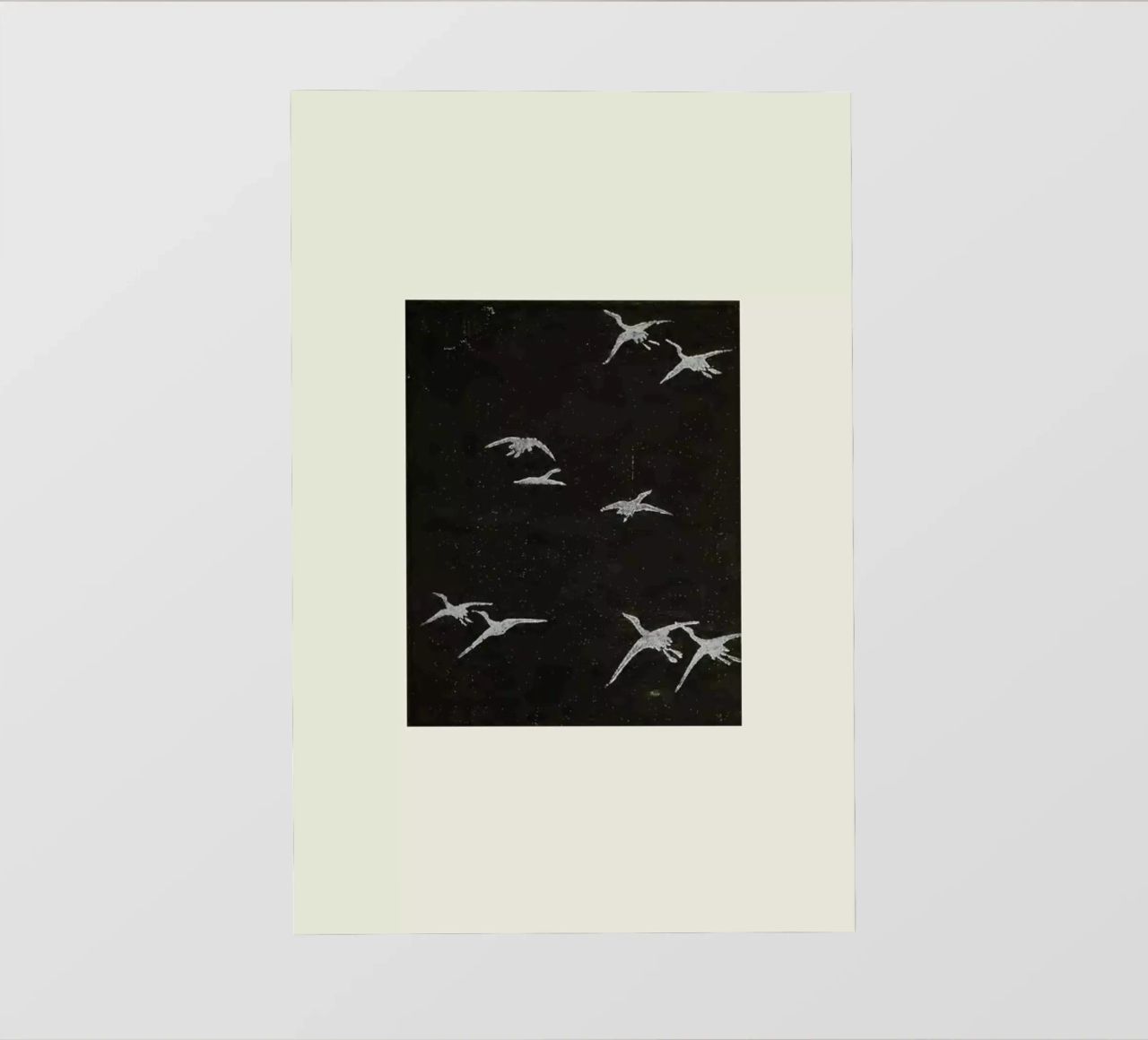 Shin-Bijutsukai - In Flight pellicola backlit da Vintage by JUNIQE
