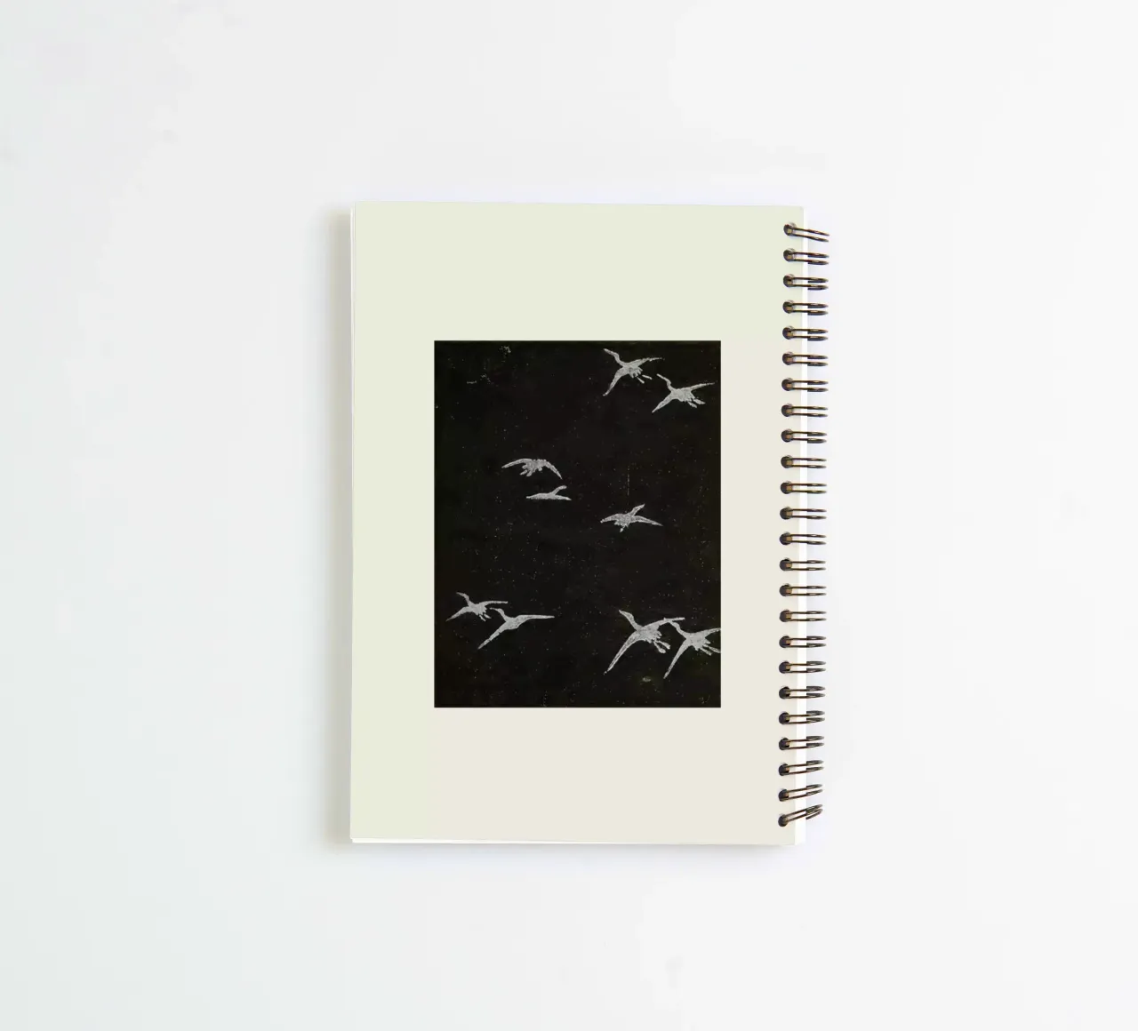 Shin-Bijutsukai - In Flight spiral notebook by Vintage by JUNIQE