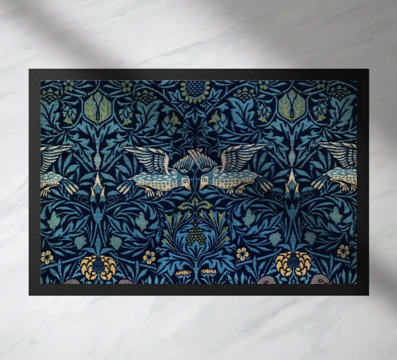uccelli fiori ripetizionewilliam morris zerbino da komo store