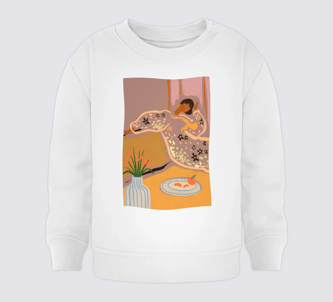 Slow Down Sunday felpa neonato da Arty Guava