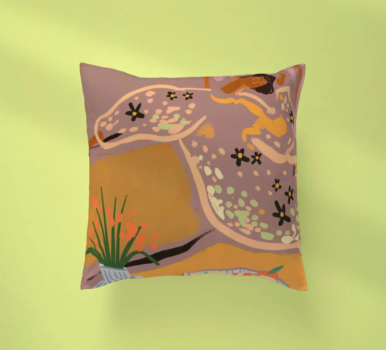 Slow Down Sunday cuscino da Arty Guava
