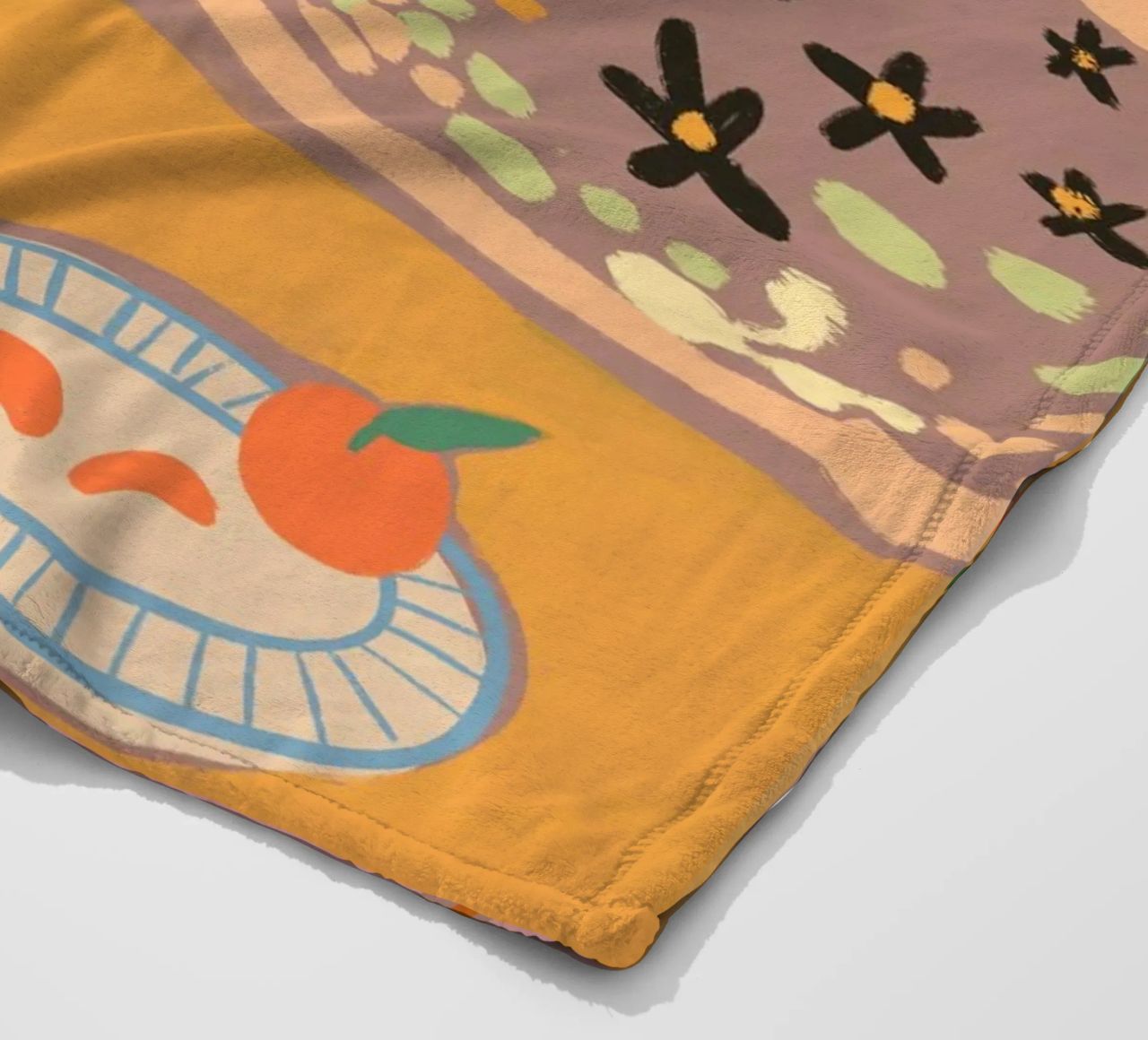 Slow Down Sunday coperta in pile da Arty Guava