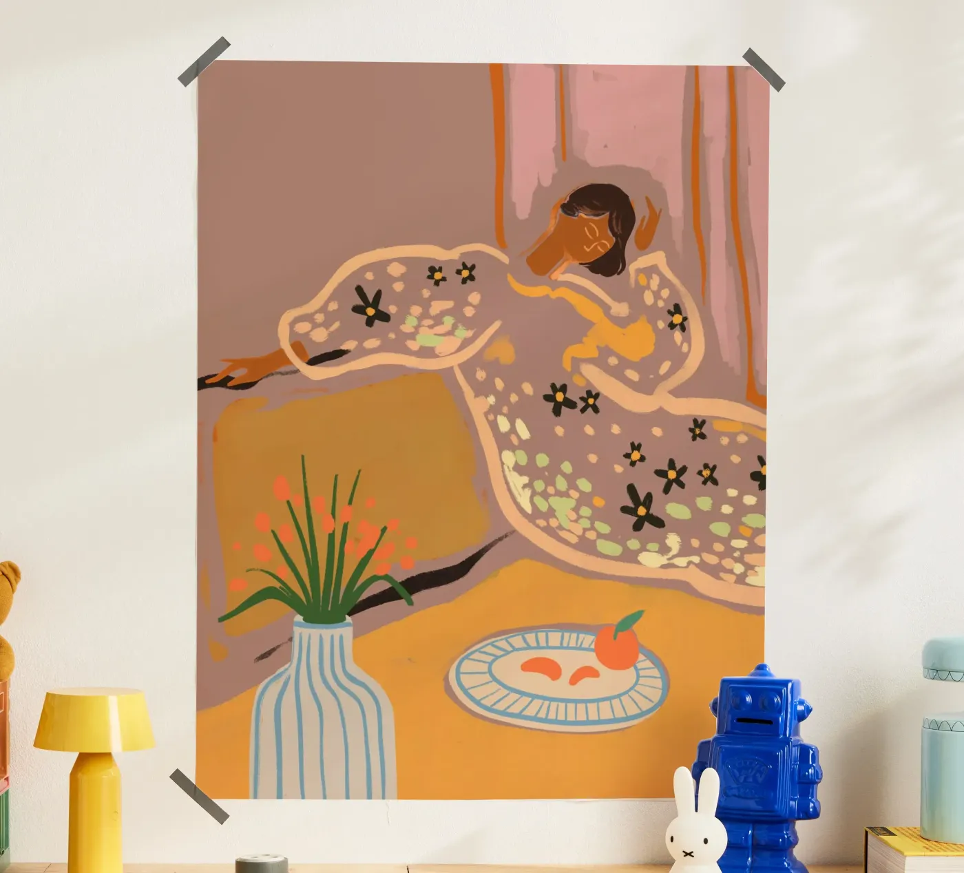 Slow Down Sunday poster da Arty Guava