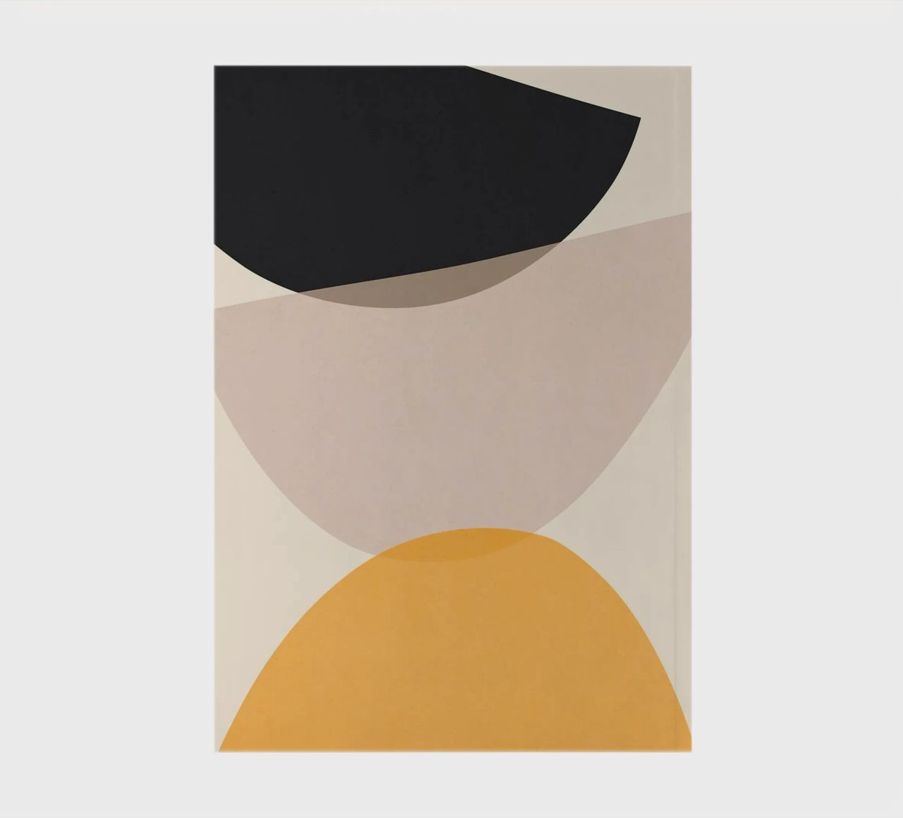 shapes geometry composition balance abstract form notebook by Leslie Anne Kriz