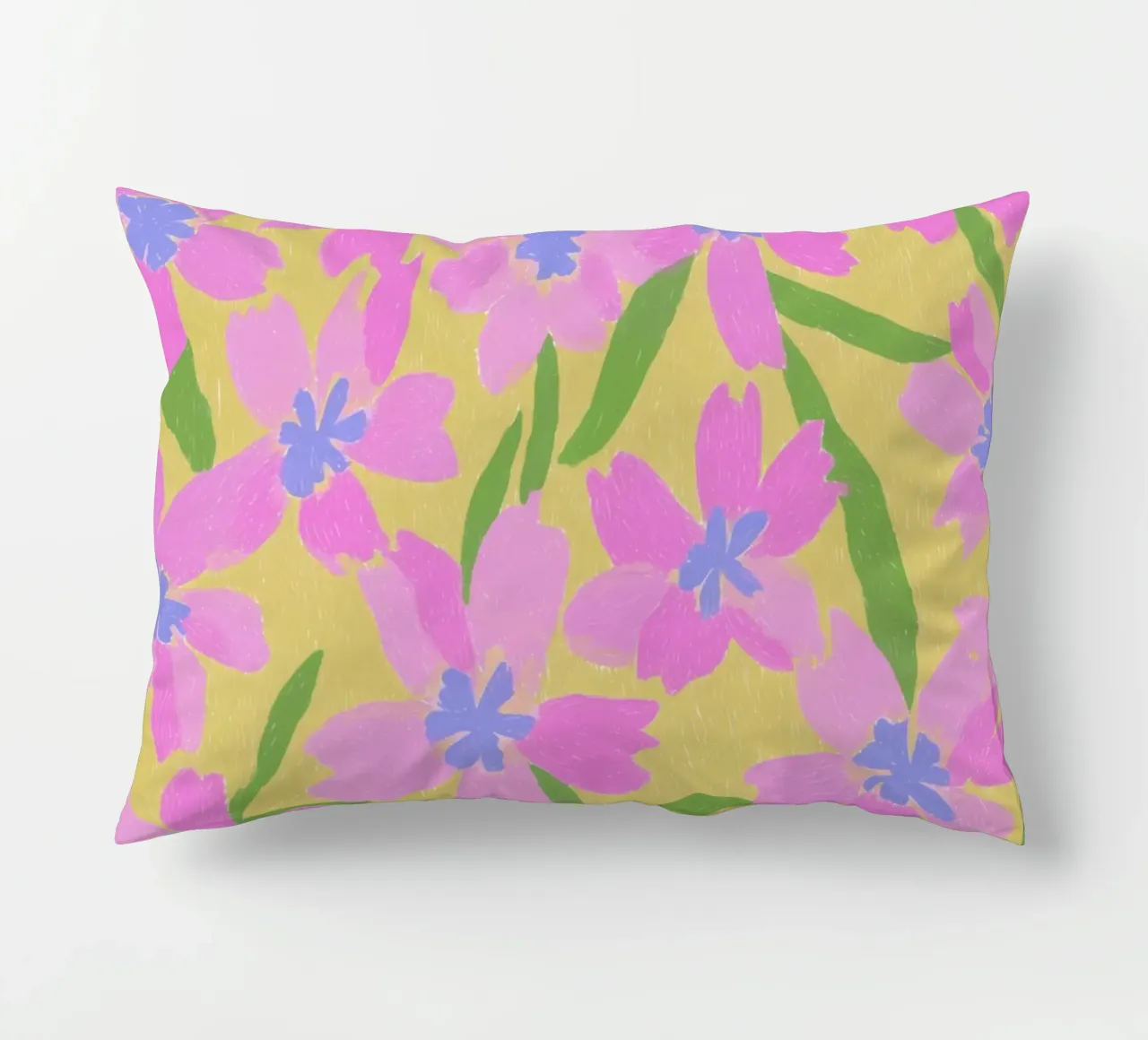 Fiori Pinki Pop cuscino da Carinaprint