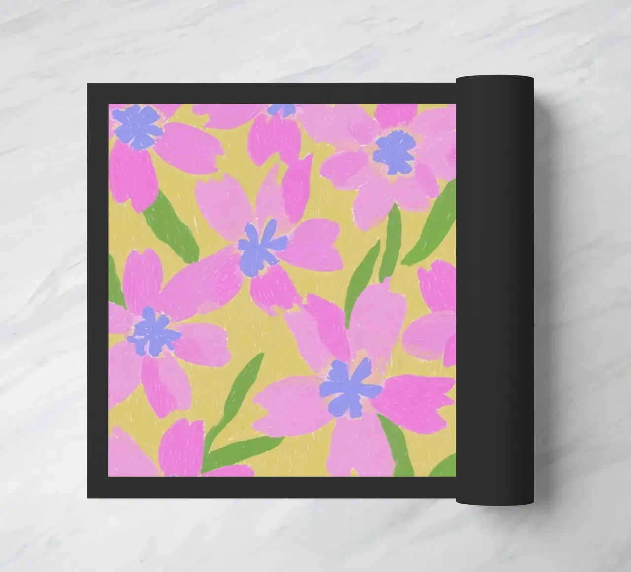 Fiori Pinki Pop zerbino da Carinaprint