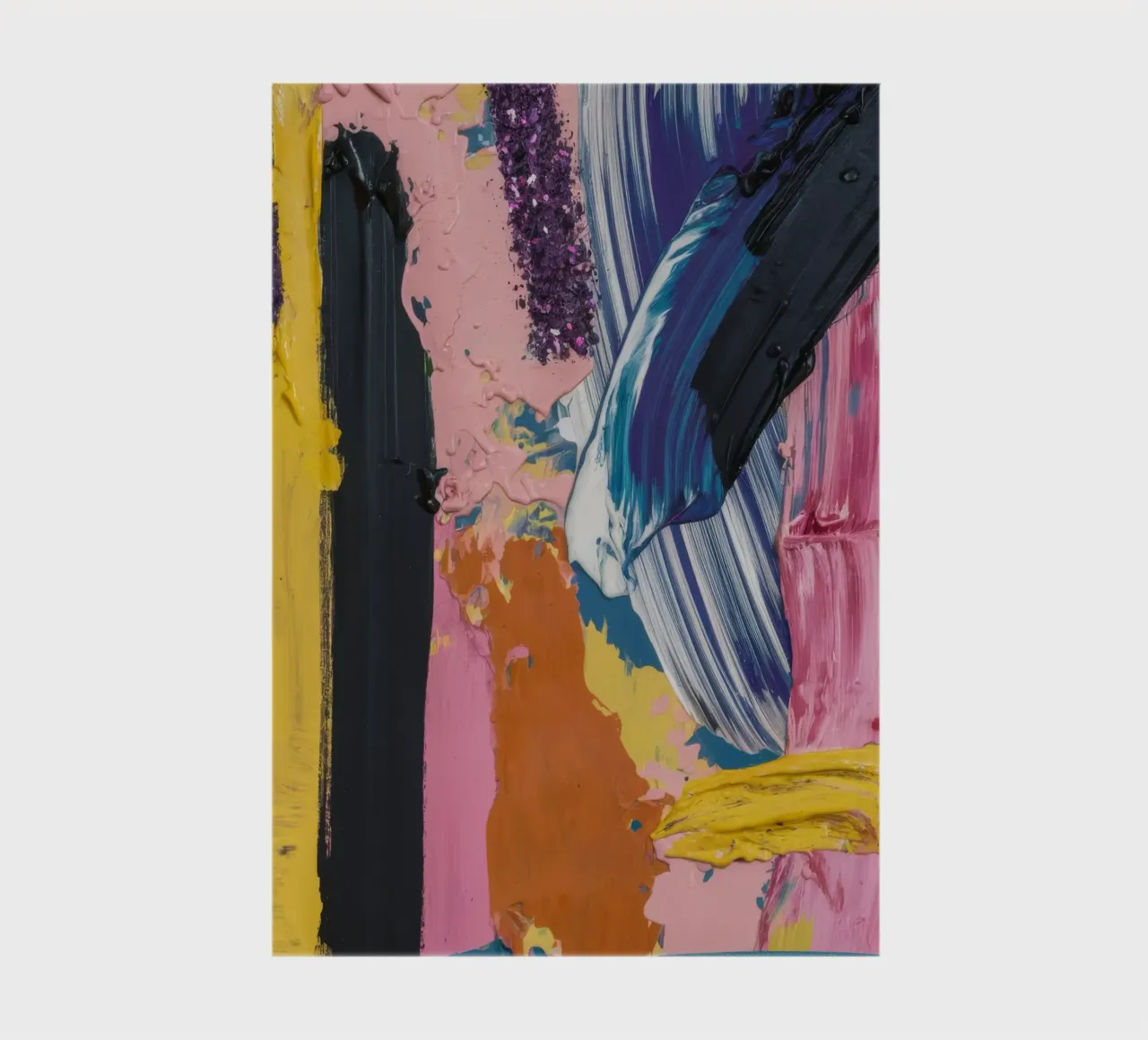 Electric Hue Pillars notebook by Sublime Layers