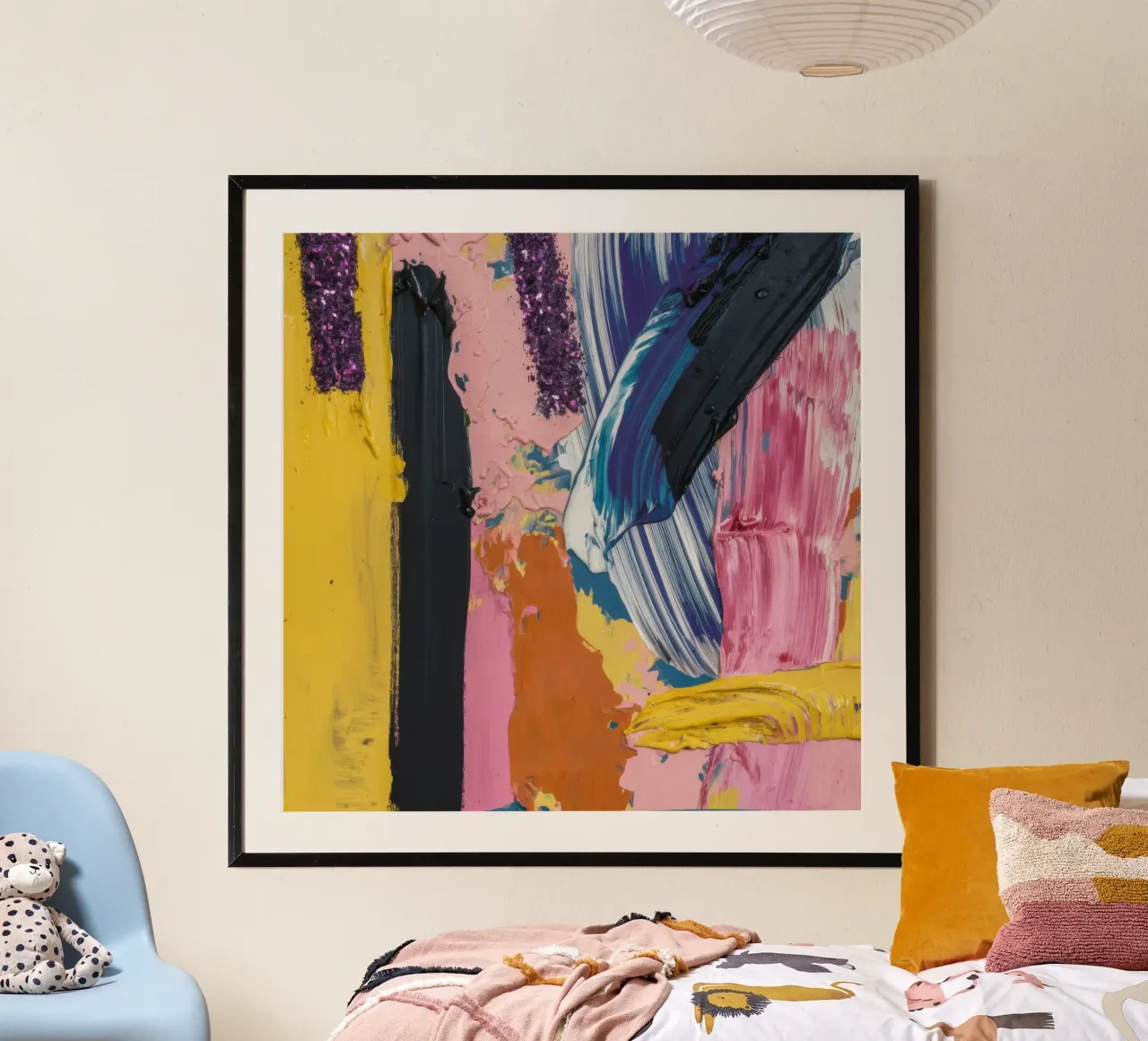 Electric Hue Pillars hahnemühle by Sublime Layers