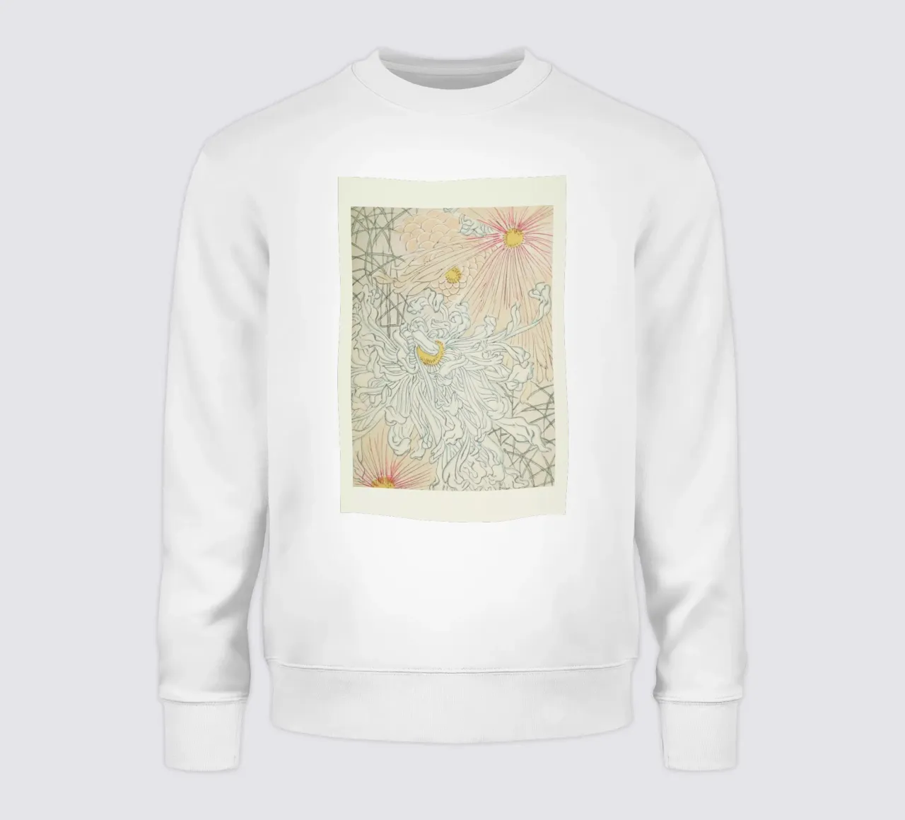 Shin-Bijutsukai - Rays sweatshirt by Vintage by JUNIQE