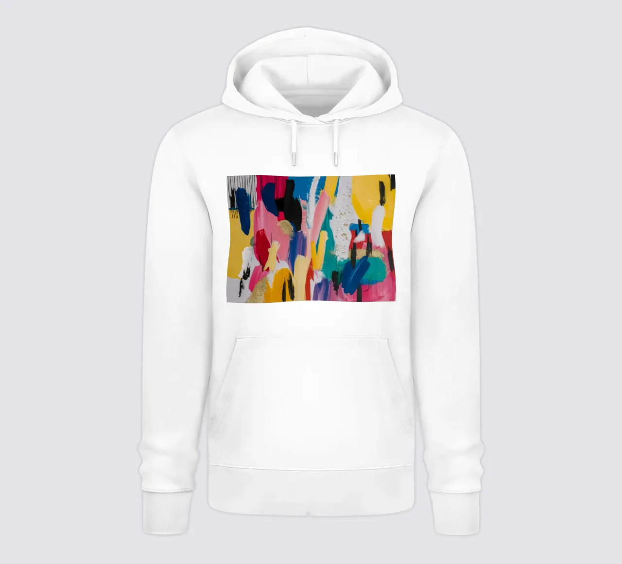 Medley di tinte effervescenti felpa con cappuccio da Sublime Layers