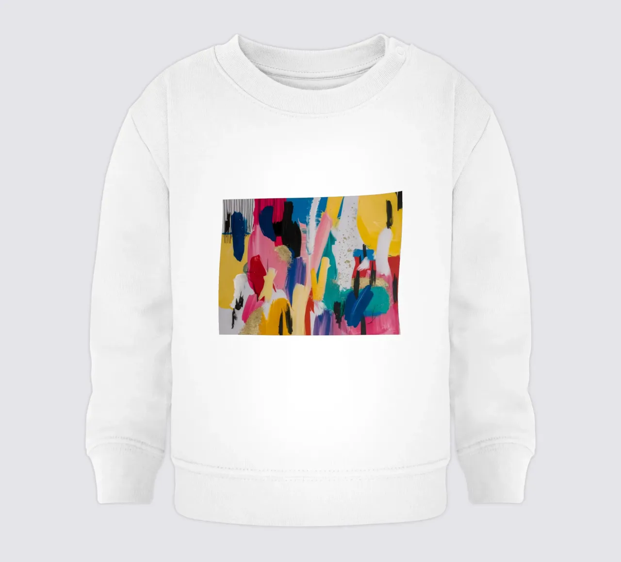 Medley di tinte effervescenti felpa neonato da Sublime Layers