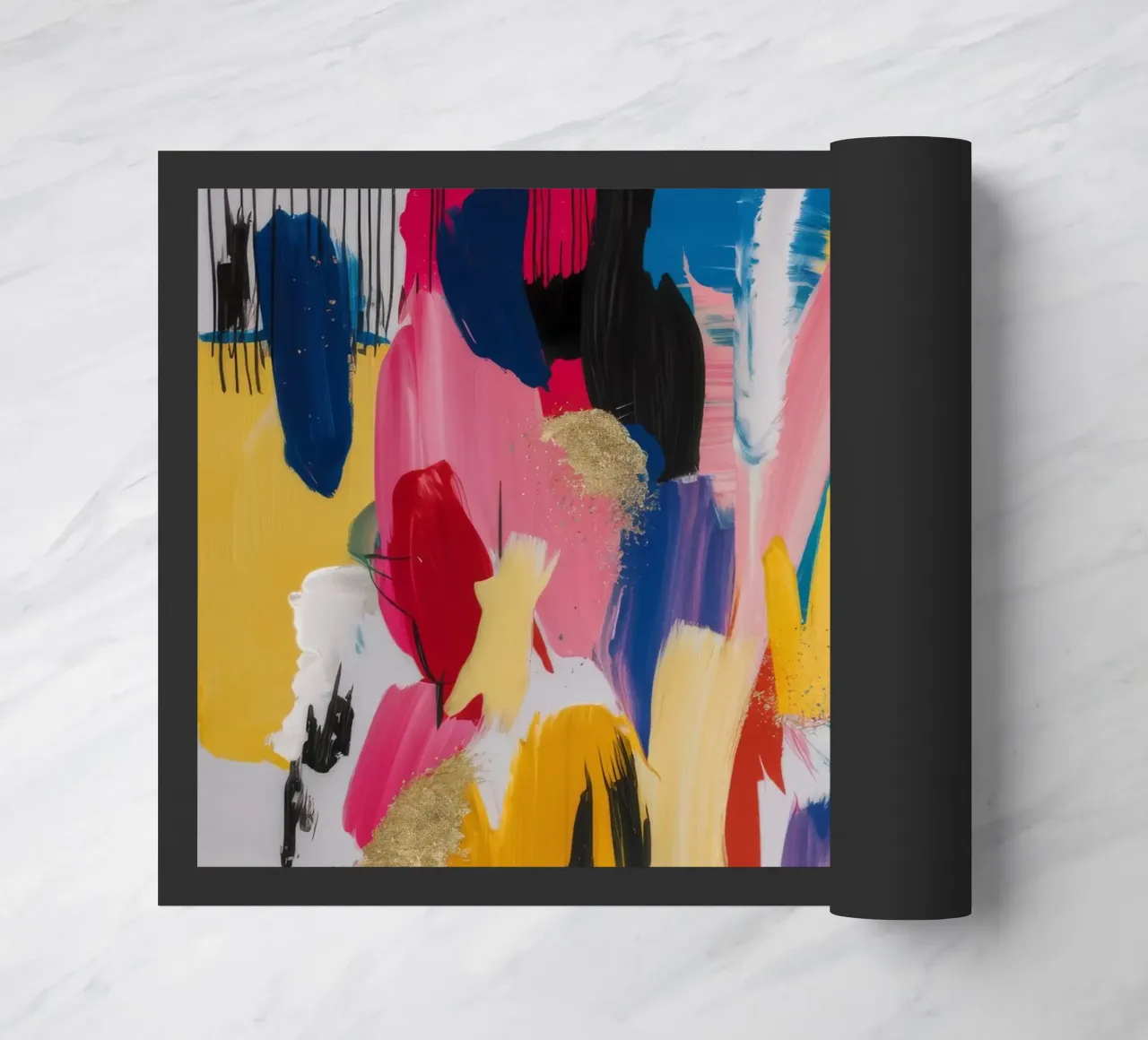 Medley di tinte effervescenti zerbino da Sublime Layers