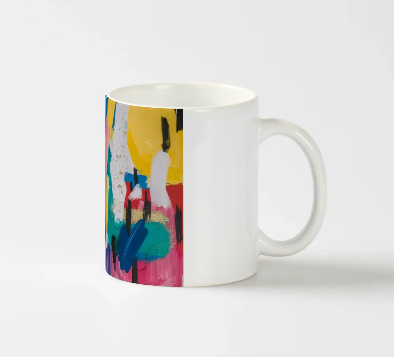 Medley di tinte effervescenti tazza in ceramica da Sublime Layers