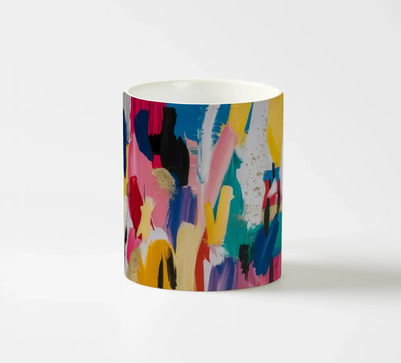 Medley di tinte effervescenti tazza in ceramica da Sublime Layers