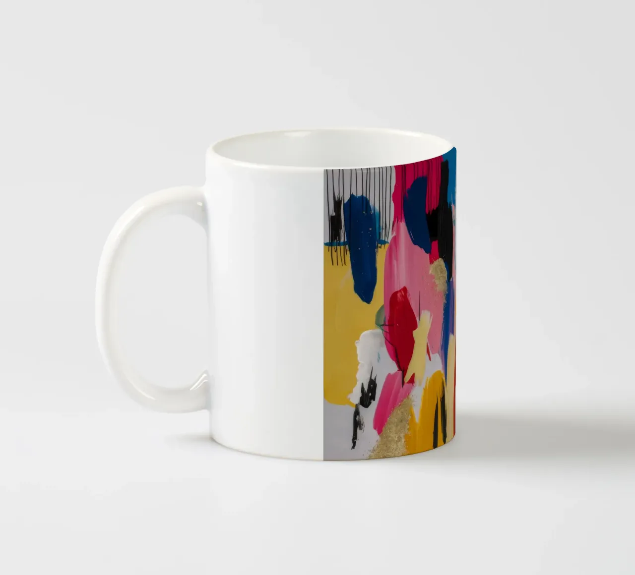Medley di tinte effervescenti tazza in ceramica da Sublime Layers