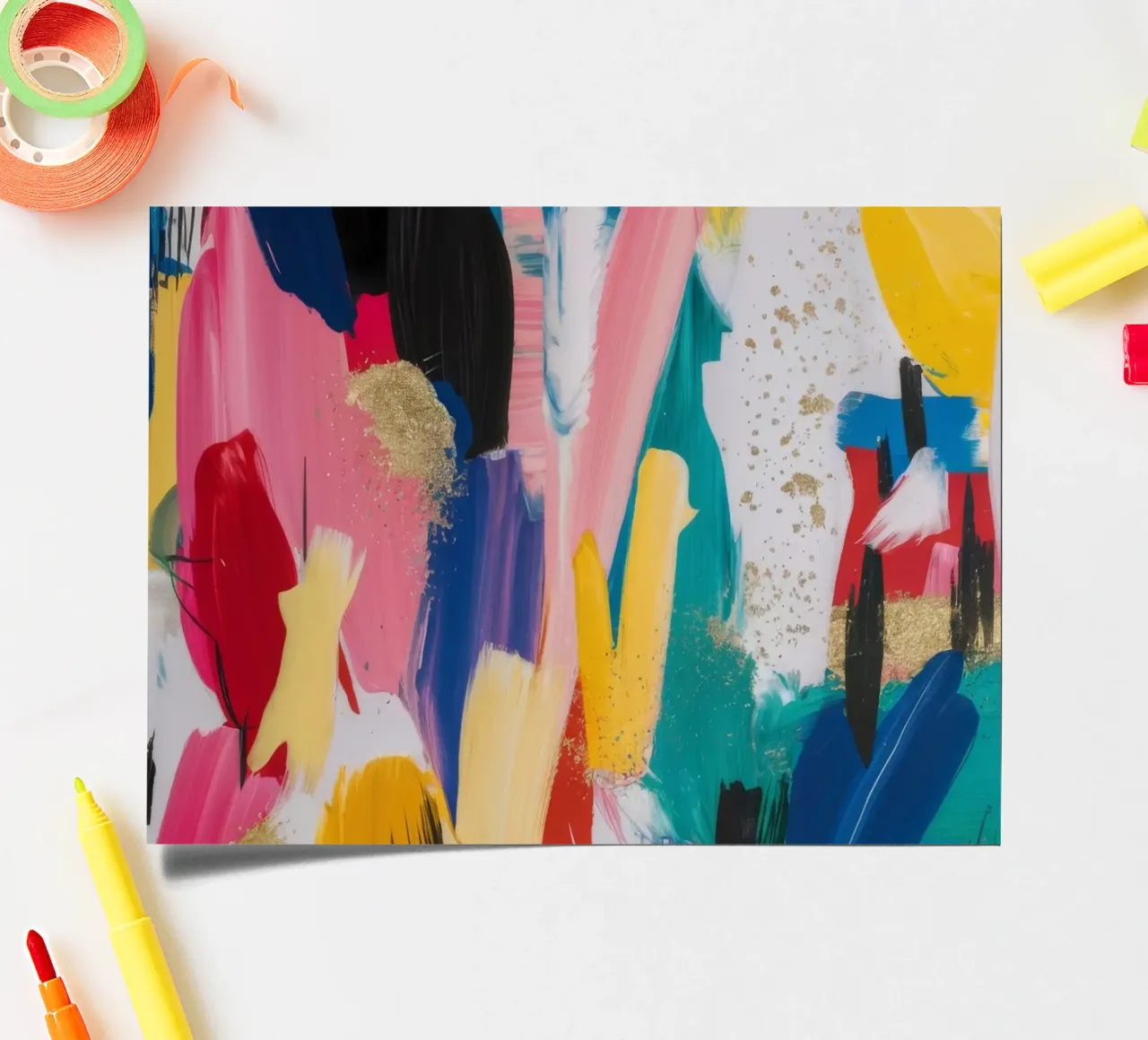 Medley di tinte effervescenti foglio adesivo da Sublime Layers