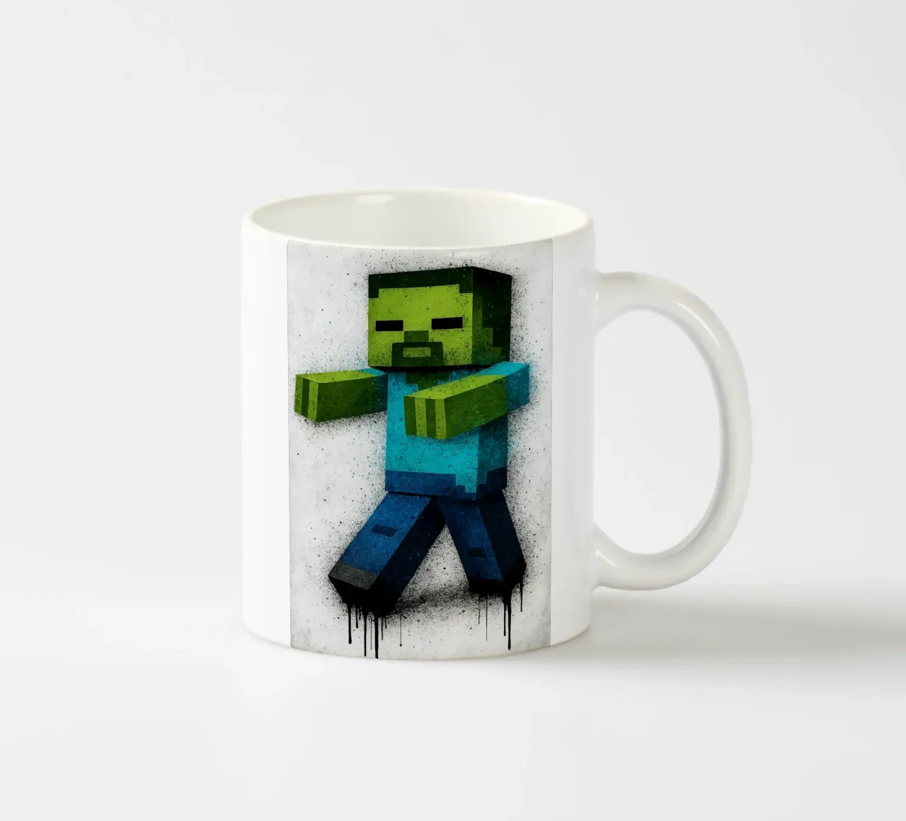 Steve Zombie tazza in ceramica da FreeArtStudio