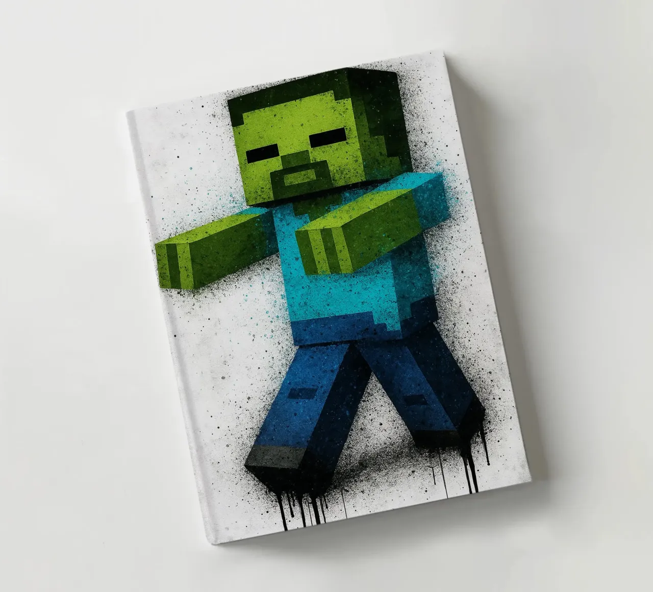 Steve Zombie notebook by FreeArtStudio