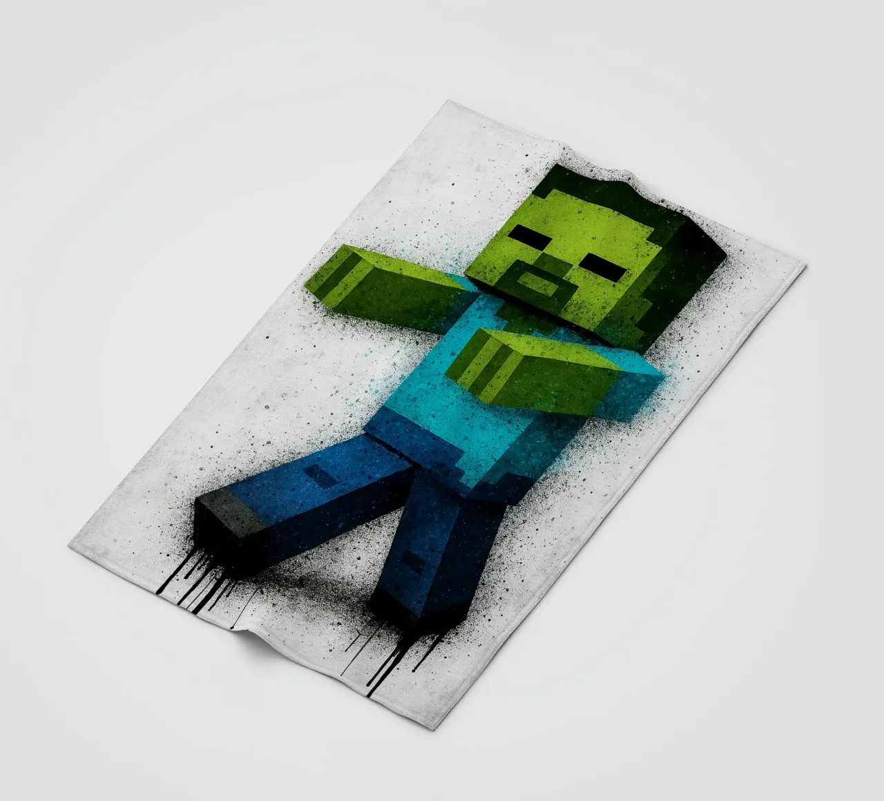 Steve Zombie coperta in pile da FreeArtStudio