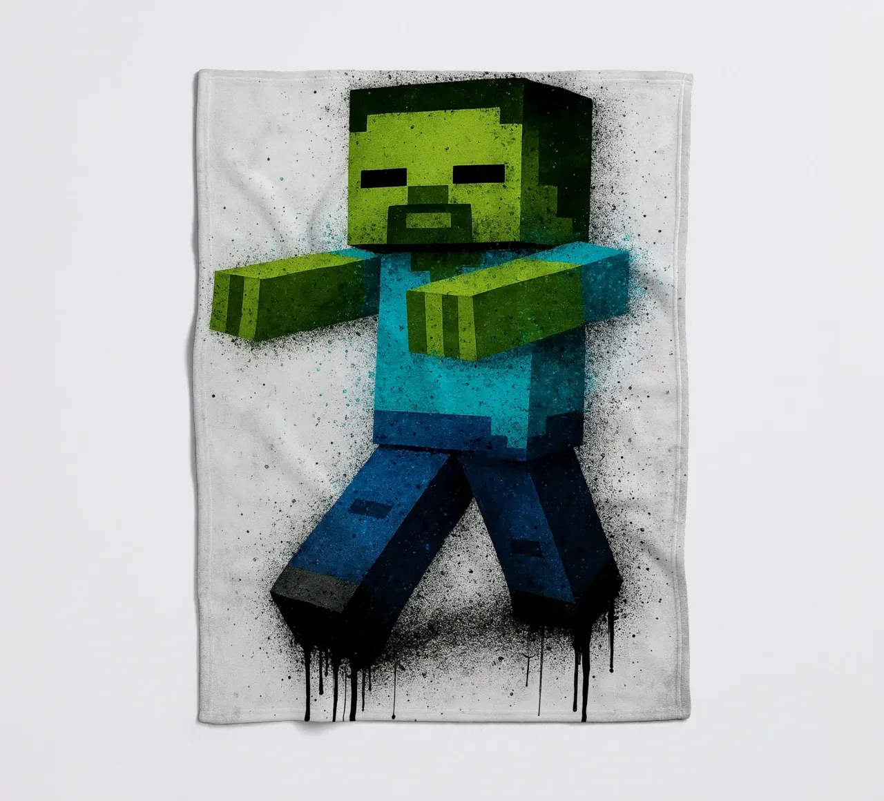 Steve Zombie coperta in pile da FreeArtStudio