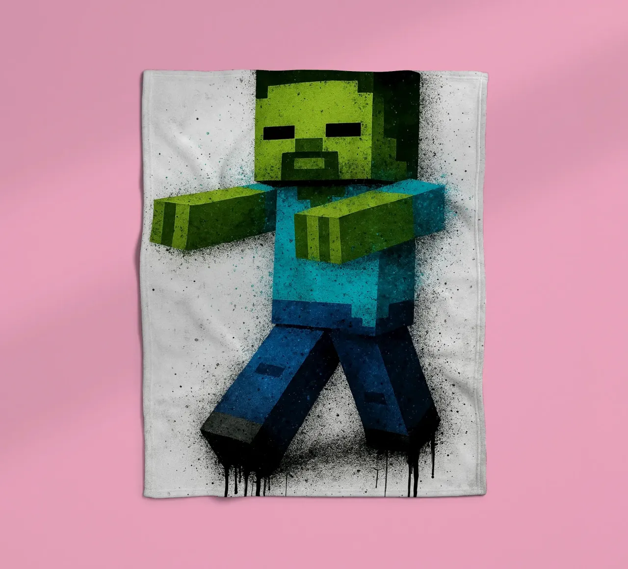 Steve Zombie coperta in pile da FreeArtStudio