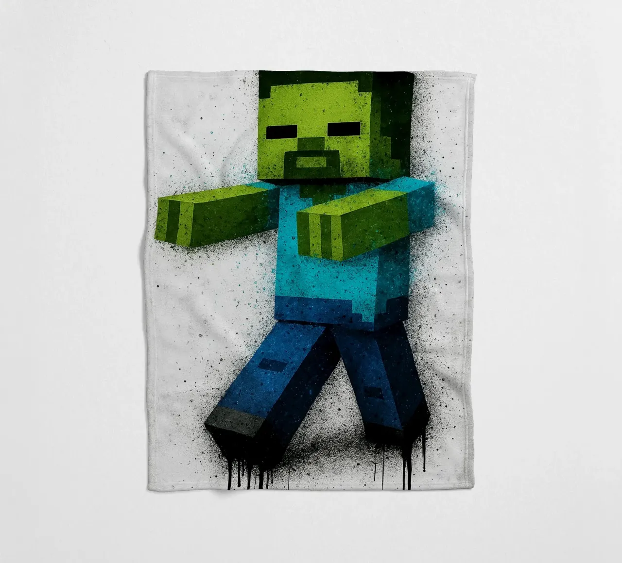Steve Zombie coperta in pile da FreeArtStudio