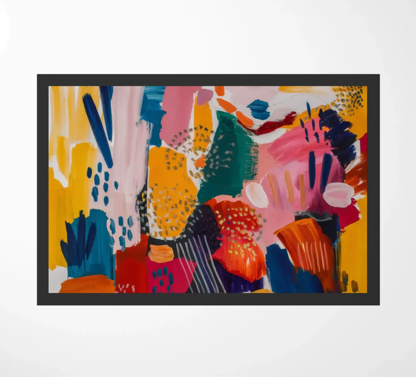 Inferno Current Clash doormat by Sublime Layers