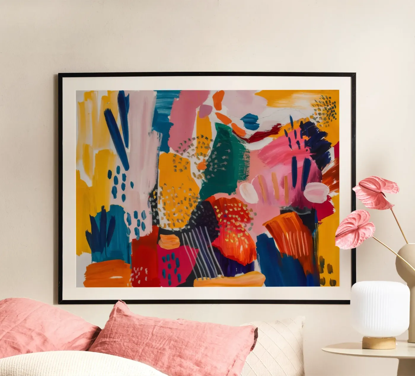 Inferno Huidige Clash poster van Sublime Layers