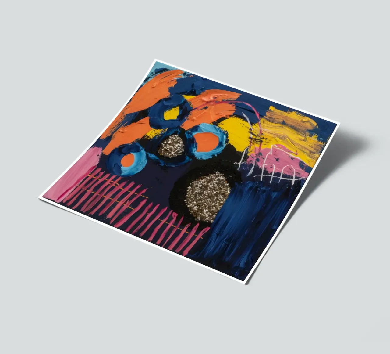 Cosmic Spark Grid sticker sheet by Sublime Layers