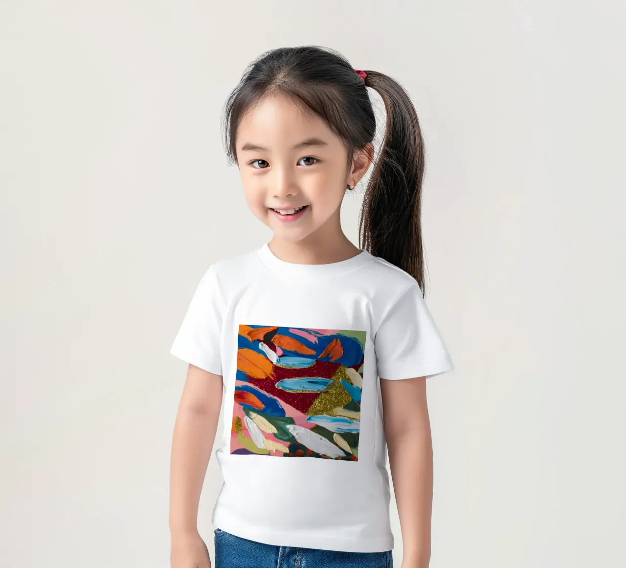 Gilded Fragment Joy kids t-shirt by Sublime Layers